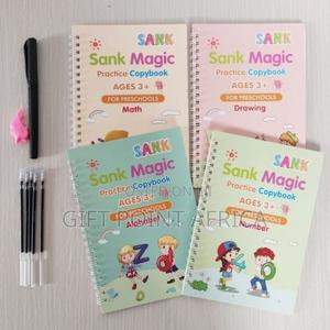 4 Pieces Sank Magic Practice Copybooks for Kids - thumbnail 2