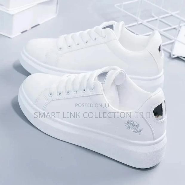 *Classy White Sneakers*