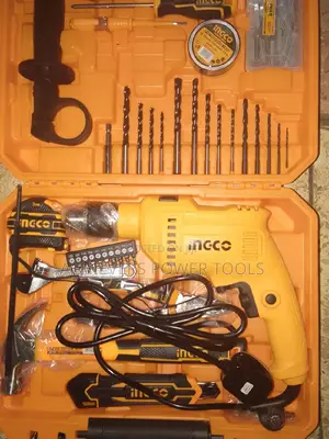 Drill Set With Tools Ingco