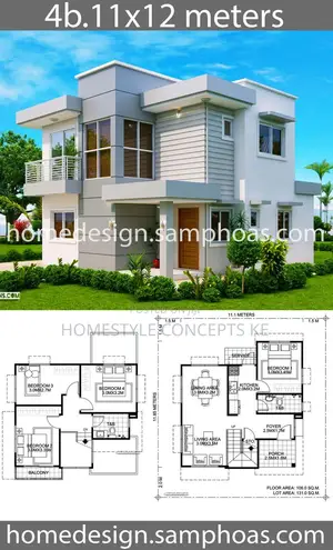 House Plans Modern Living Bungalow Mansion 2 3 4 5 Bedroom