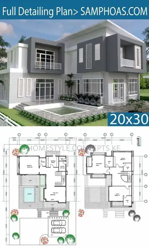House Plans Modern Living Bungalow Mansion 2 3 4 5 Bedroom