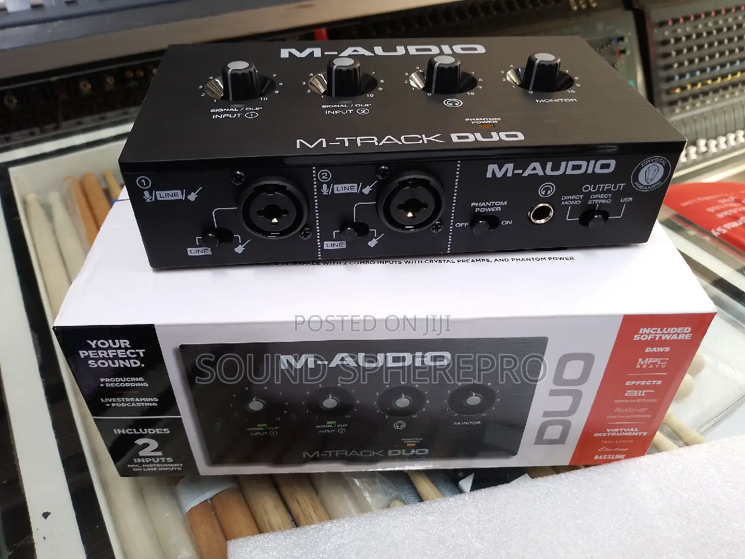 M-Audio M-Track Duo 2 Channel Audio Interface