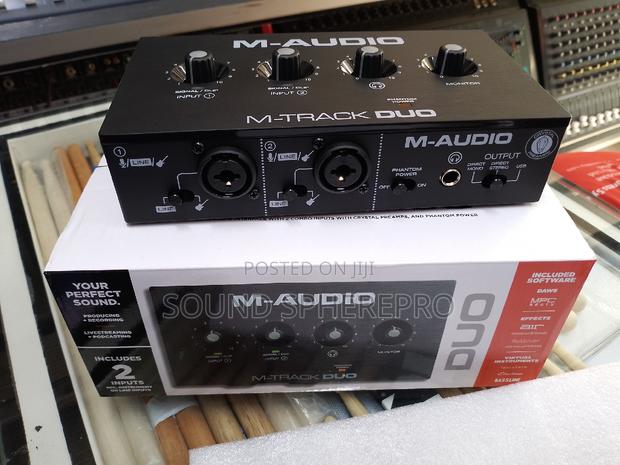 M-Audio M-Track Duo 2 Channel Audio Interface - thumbnail 2