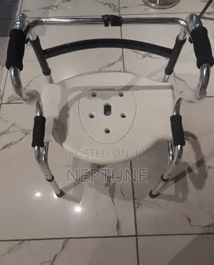 Walking Frame With Commode/Castors.