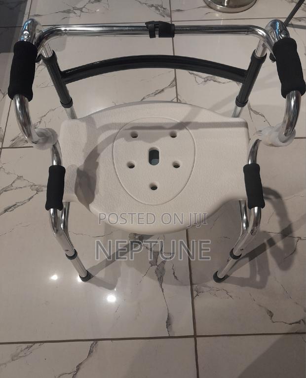 Walking Frame With Commode/Castors. - main view