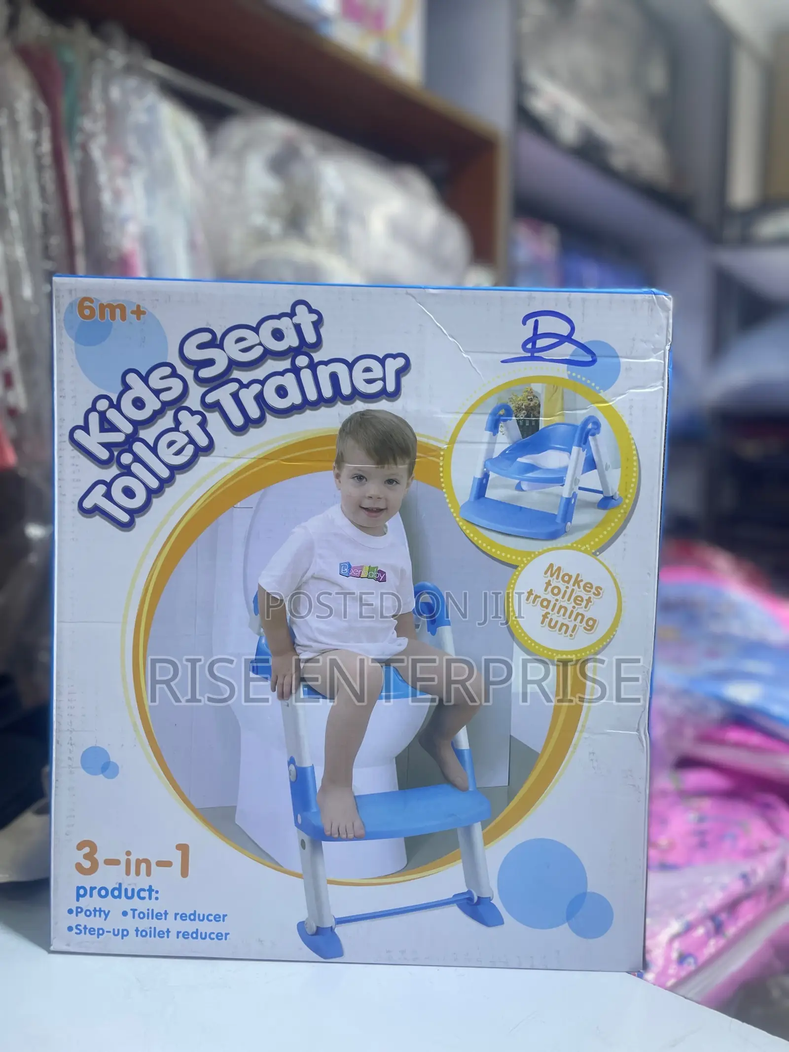 3 in 1 Toilet Seat Trainer/Ladder