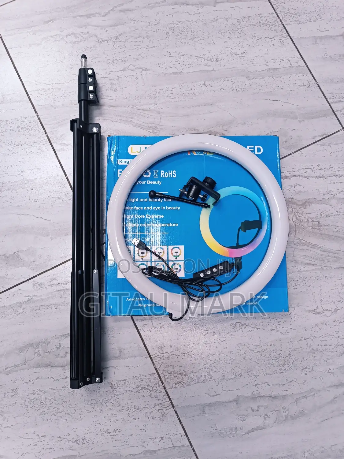 14 Inches RGB Ringlight Plus Stand