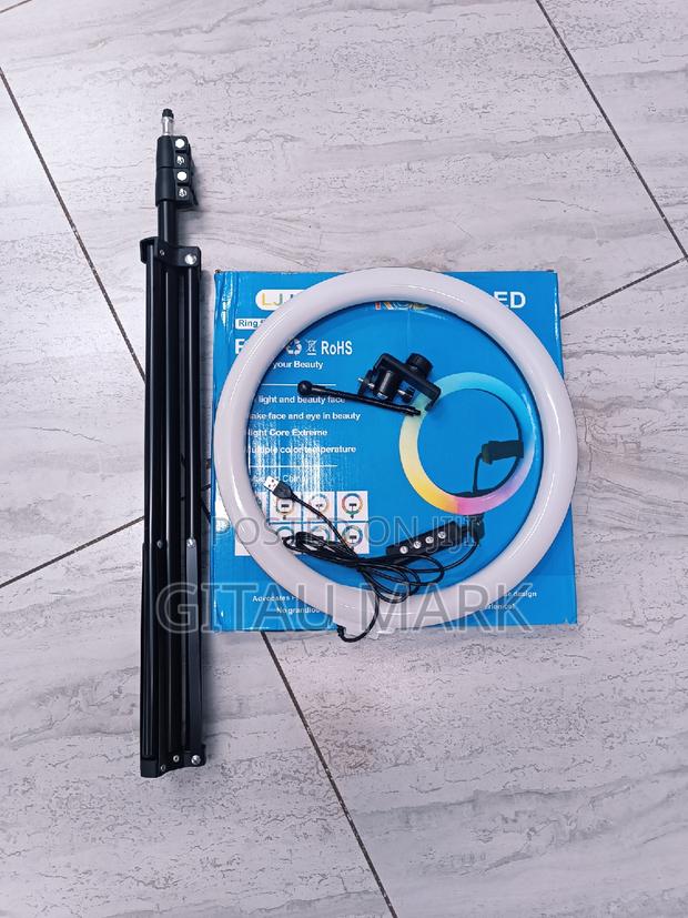 14 Inches RGB Ringlight Plus Stand - main view