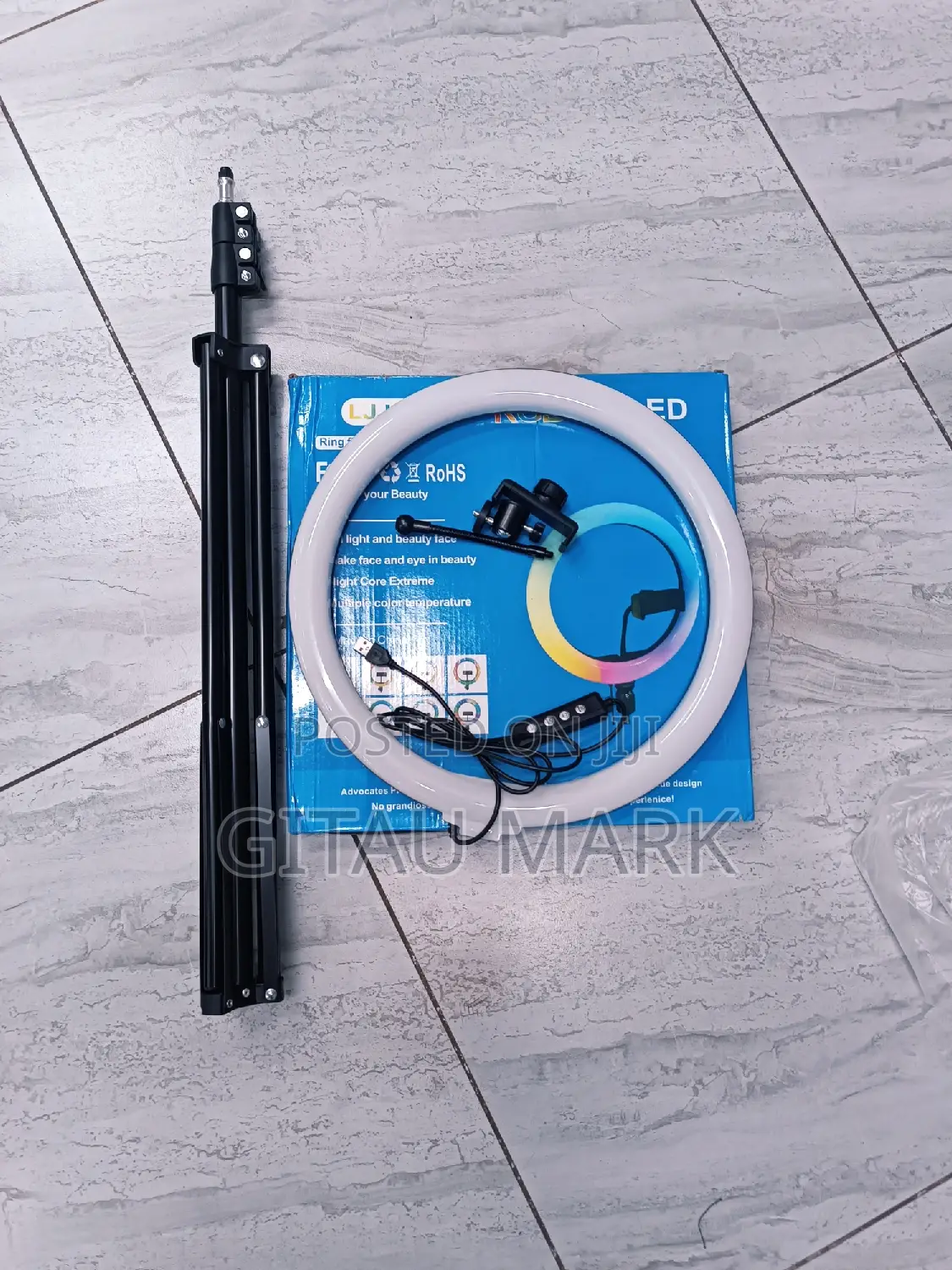 14 Inches RGB Ringlight Plus Stand