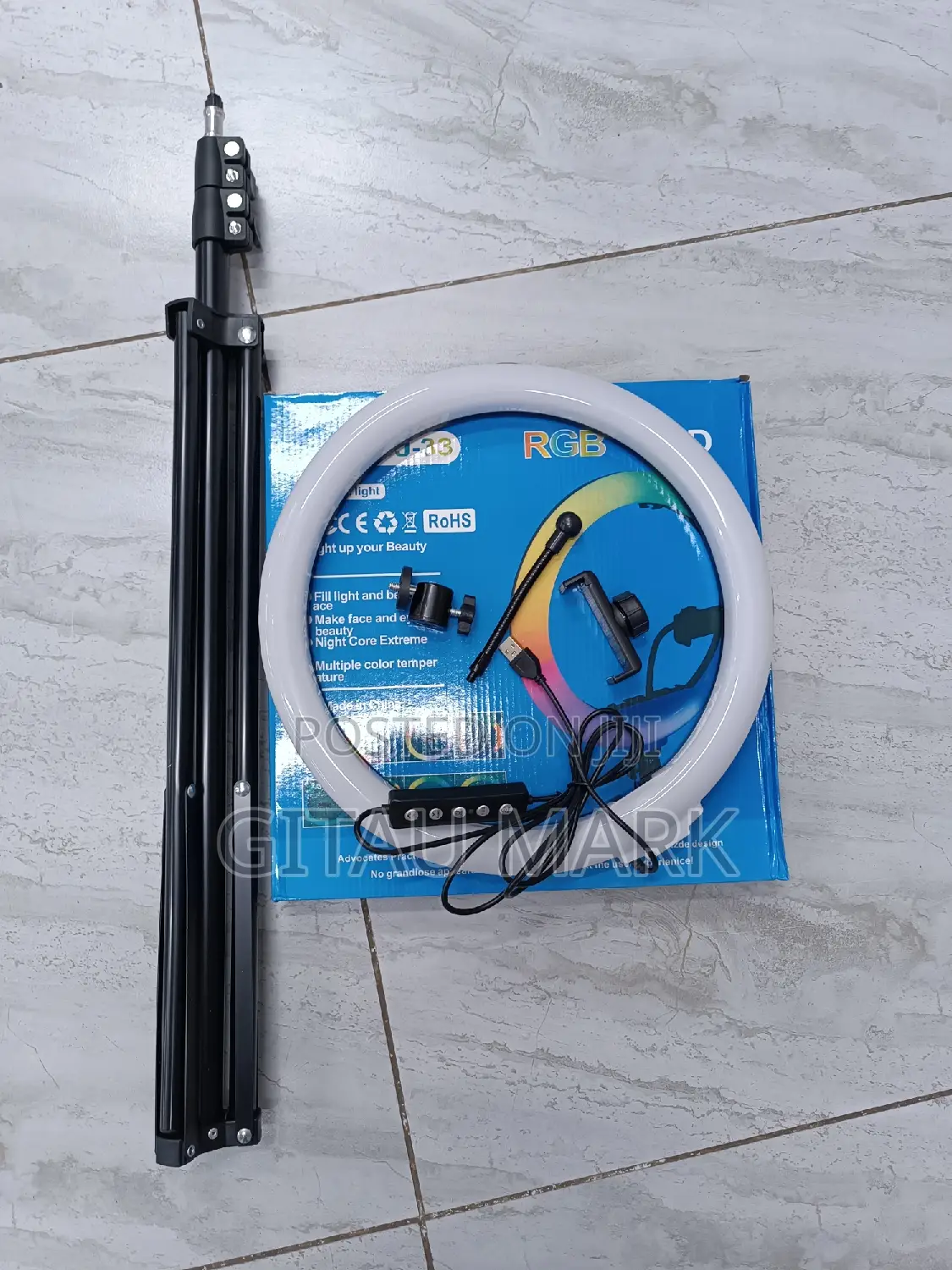 13 Inch RGB Ringlight Plus Stand