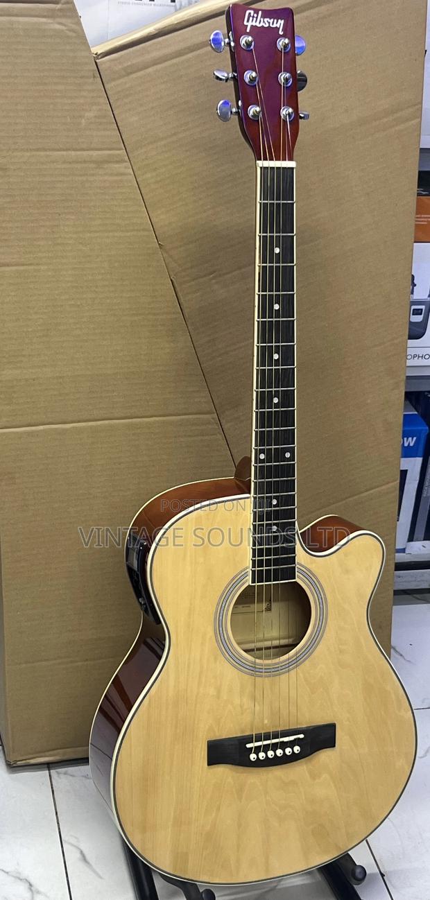 Natural Gibson Semi Acoustic Guitar 41 Inches