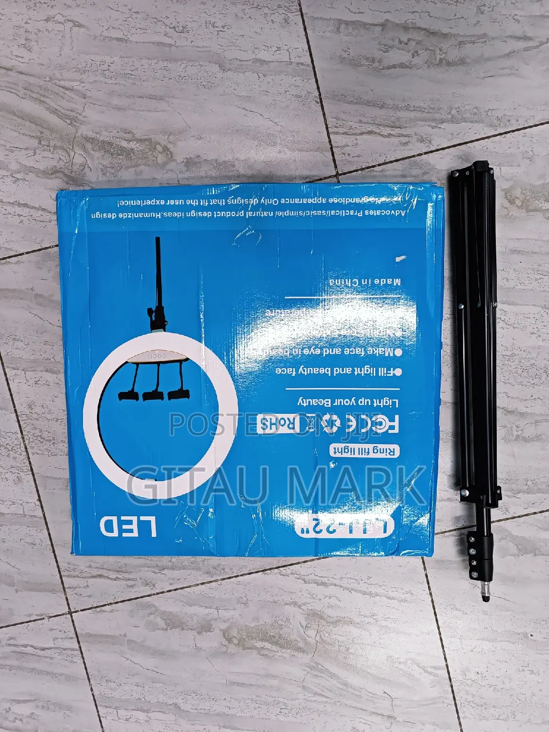 22 Inch Ringlight Plus Stand