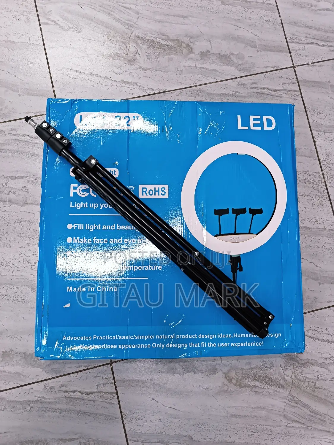 22 Inch Ringlight Plus Stand