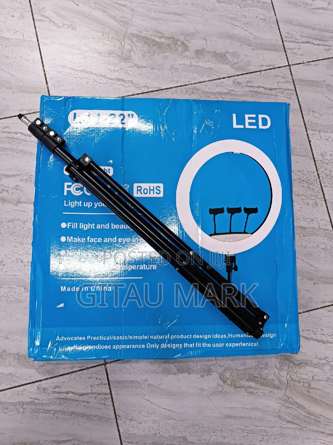 22 Inch Ringlight Plus Stand