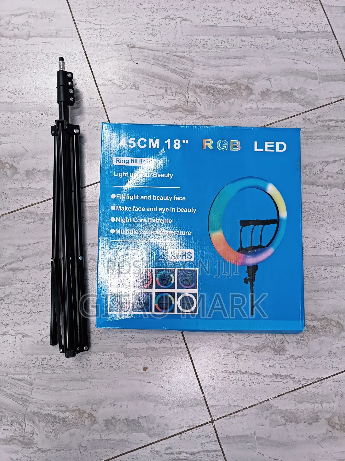 18 Inches RGB Ringlight Plus Stand