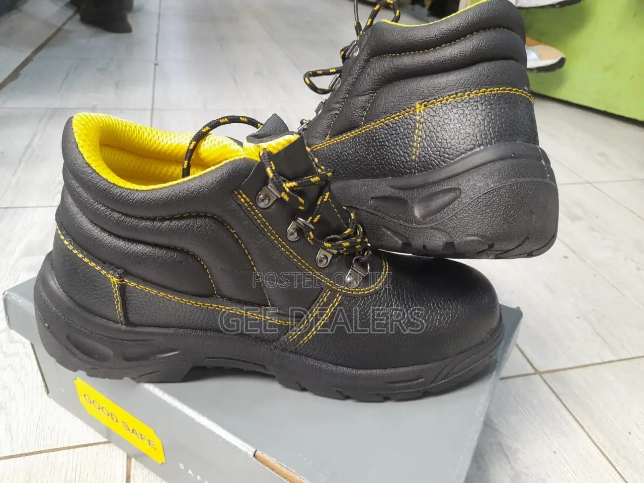 Good Safe Heavy Duty Unisex Safety Boots >Work Boots