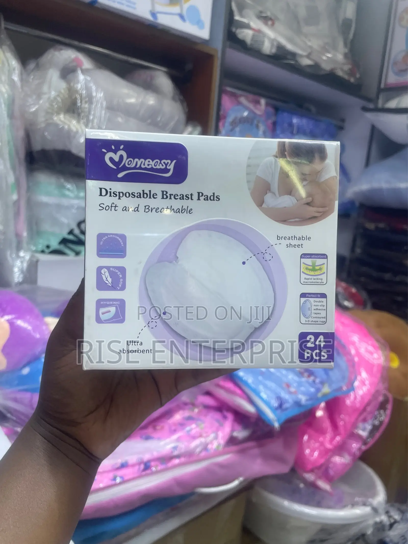 24 Pieces Momeasy Disposable Breast Pads