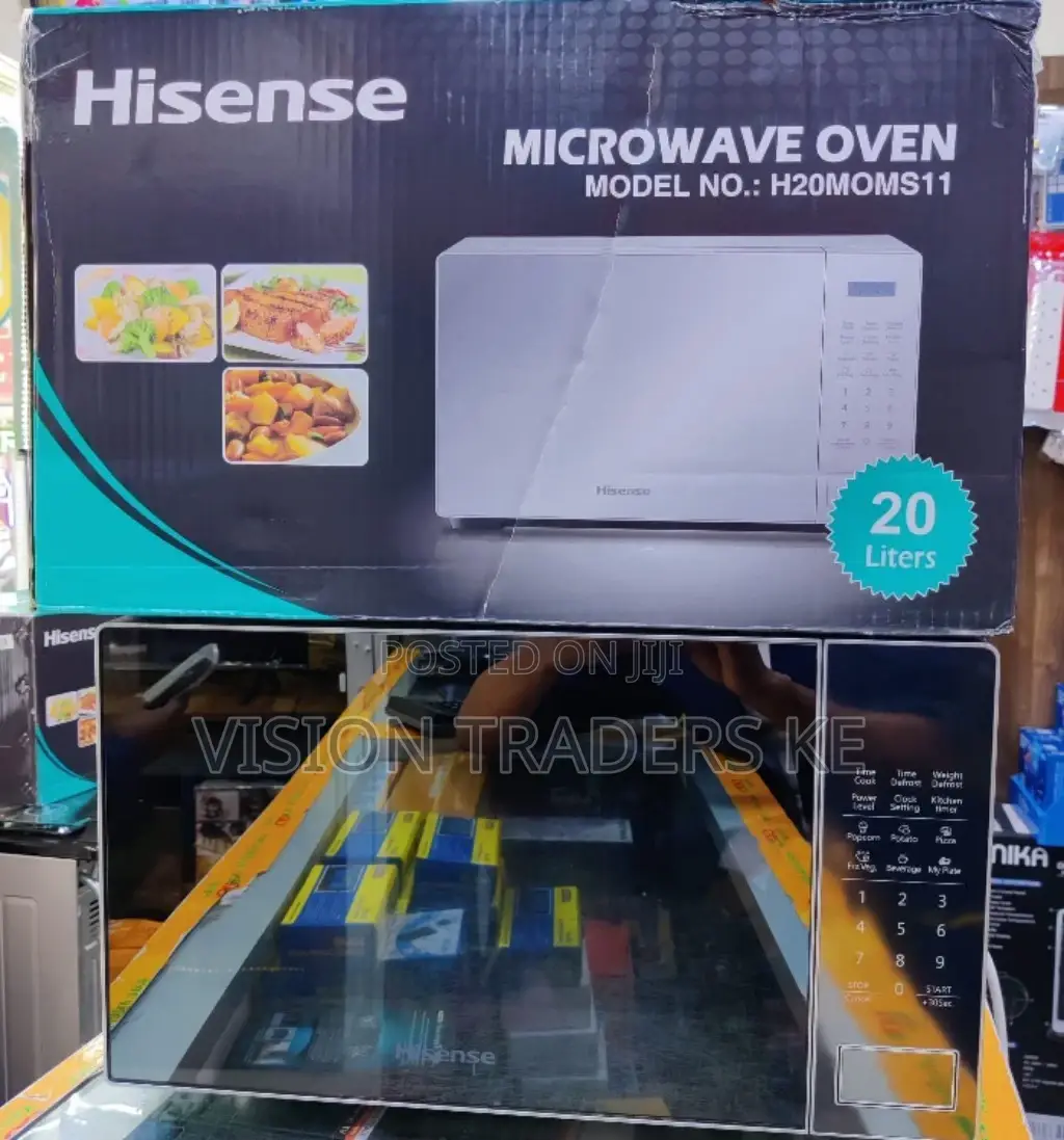 Hisense 20ltrs Digital Microwave Silver