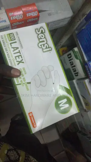 Powdered Latex Gloves 100 Pairs