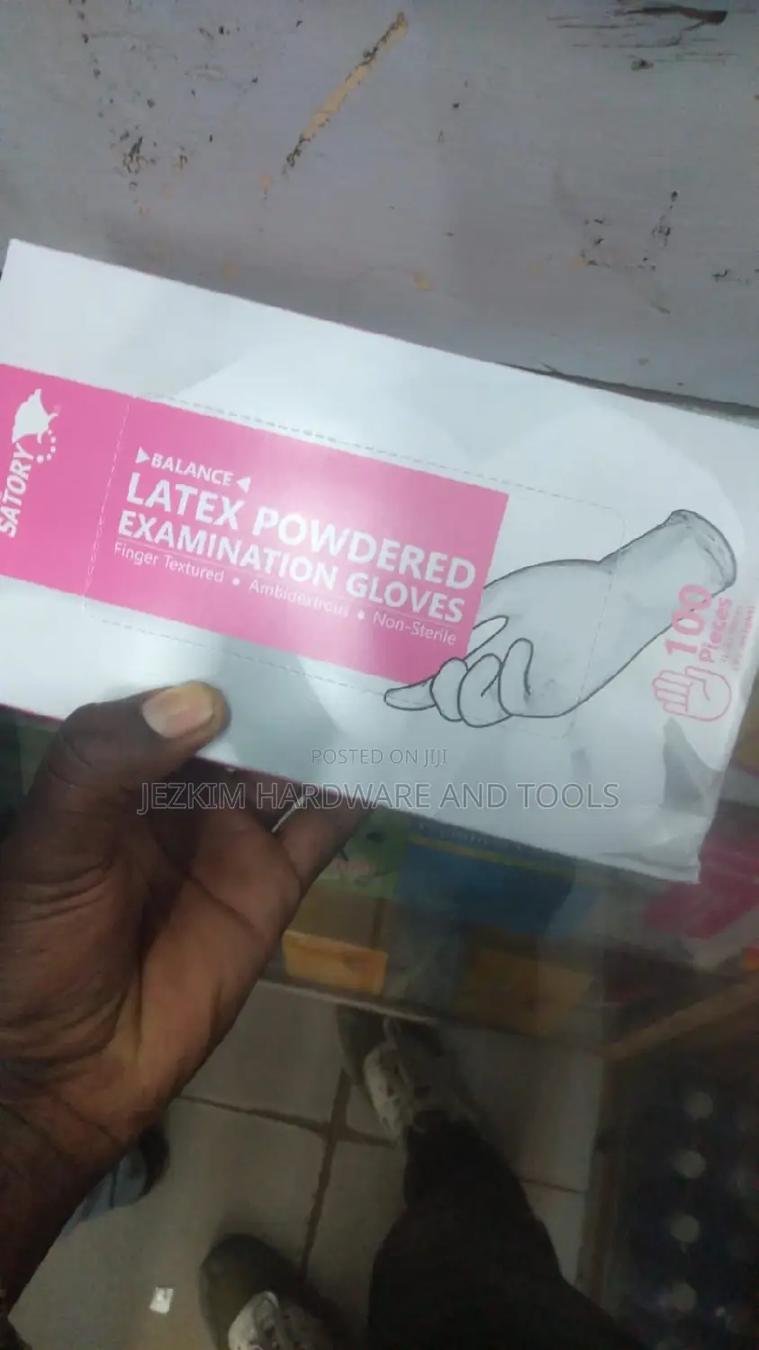Powdered Latex Gloves 100 Pairs