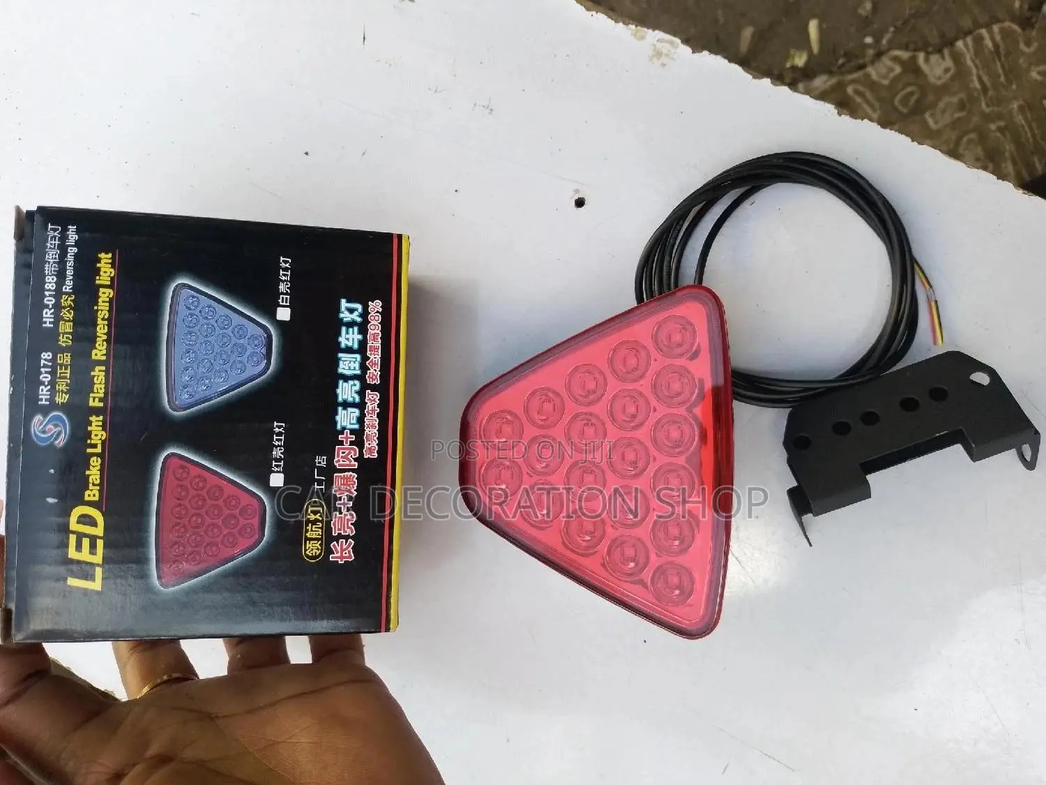 Triangle Led Flashing Light