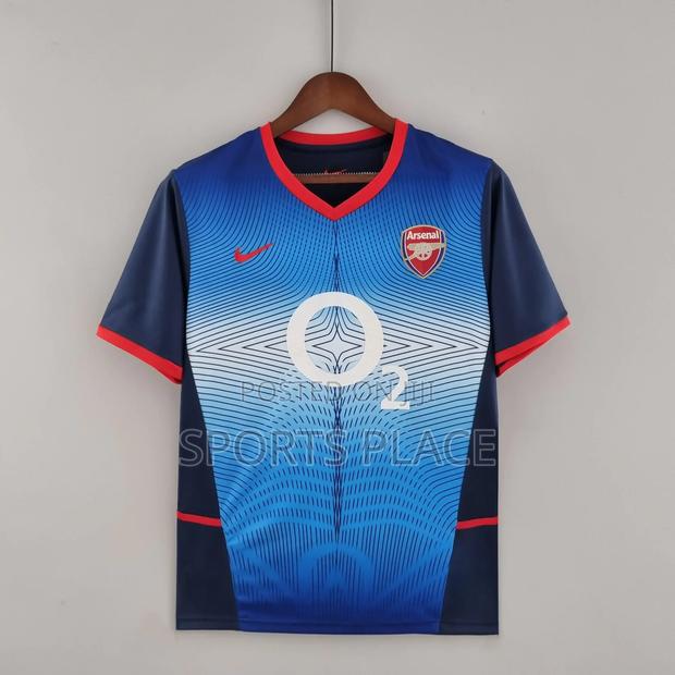 Arsenal Retro O2 Jersey 2002/03 Away Kit - main view