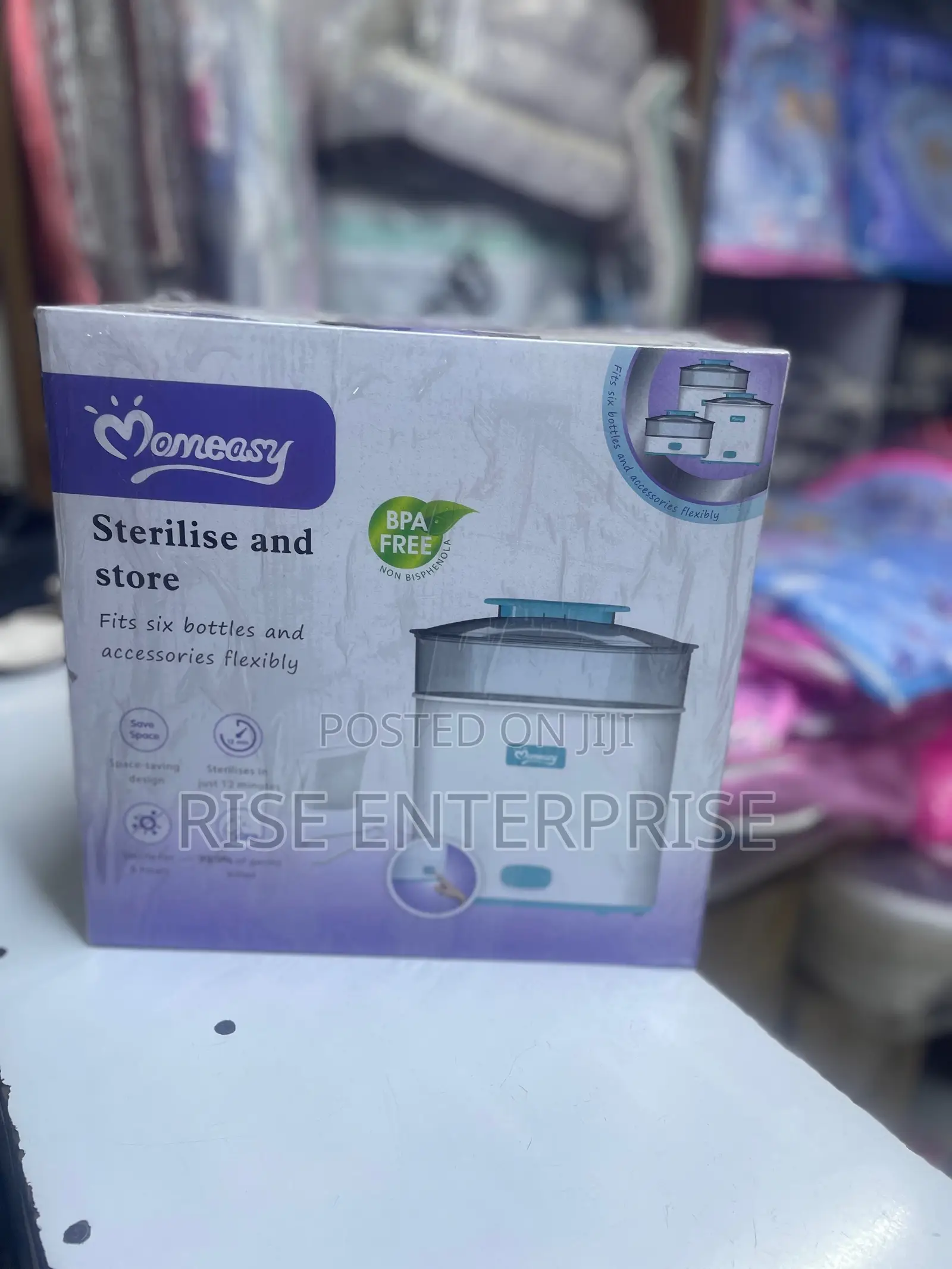 Momeasy Electric Steriliser and Store, Accessories Flexibly
