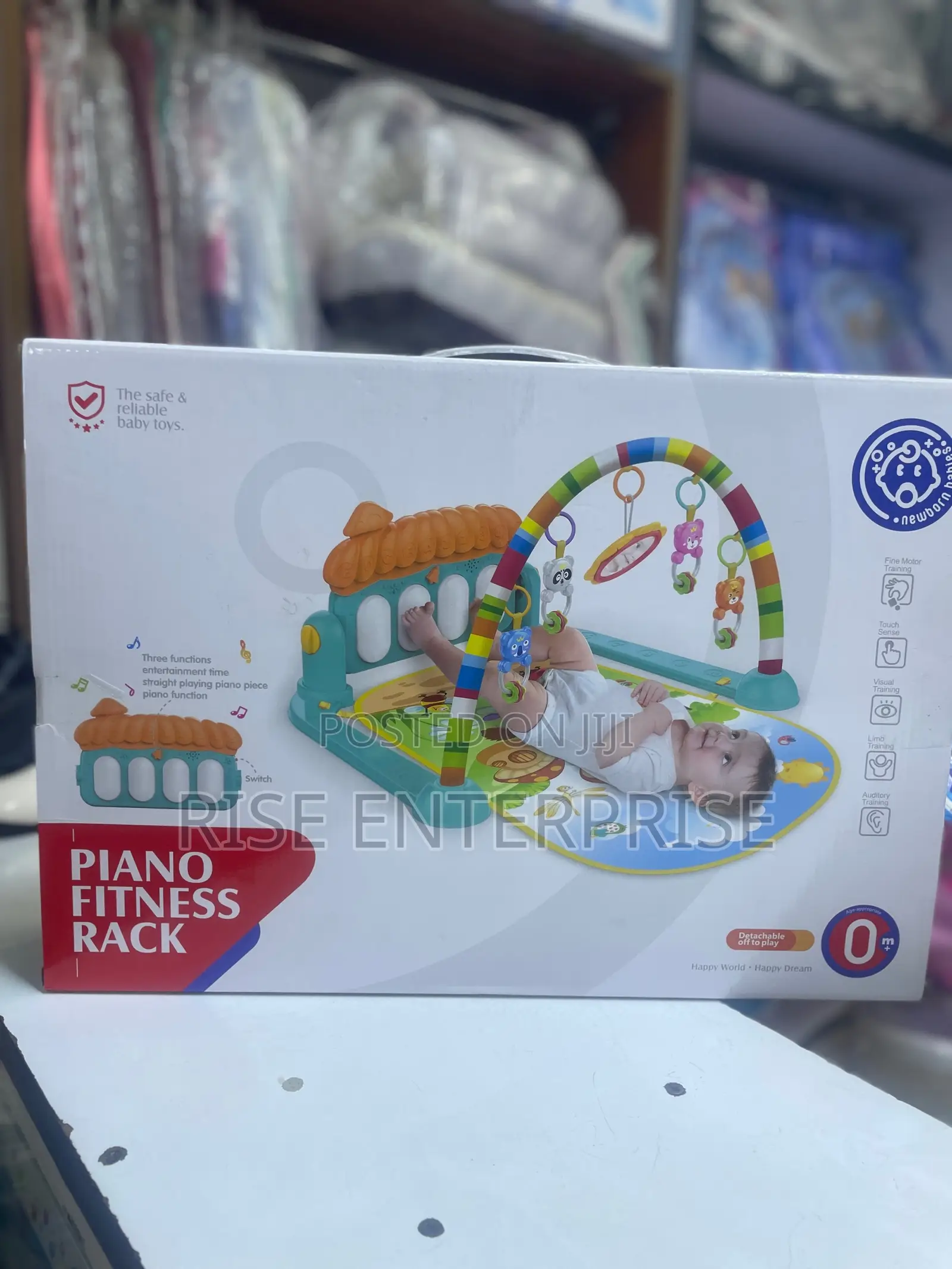 Detachable Offtoplay Kids Piano Play Mat
