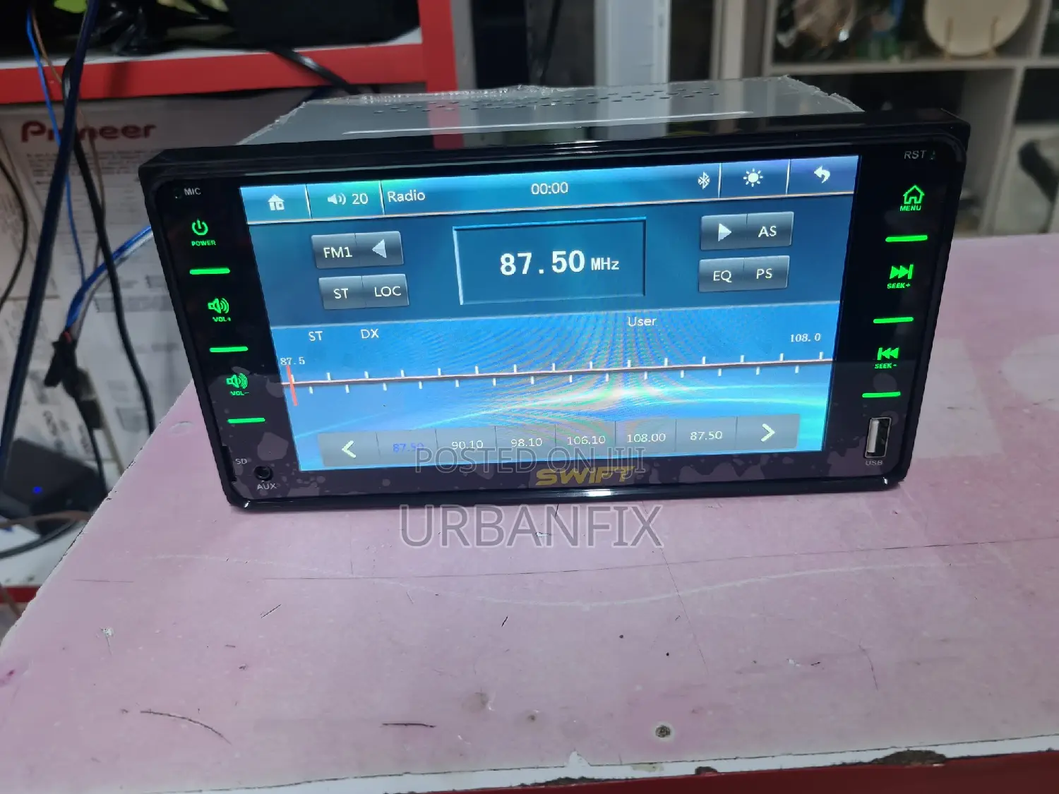 8 Inch MP5 Bluetooth Car Radio With FM, Usb, Aux