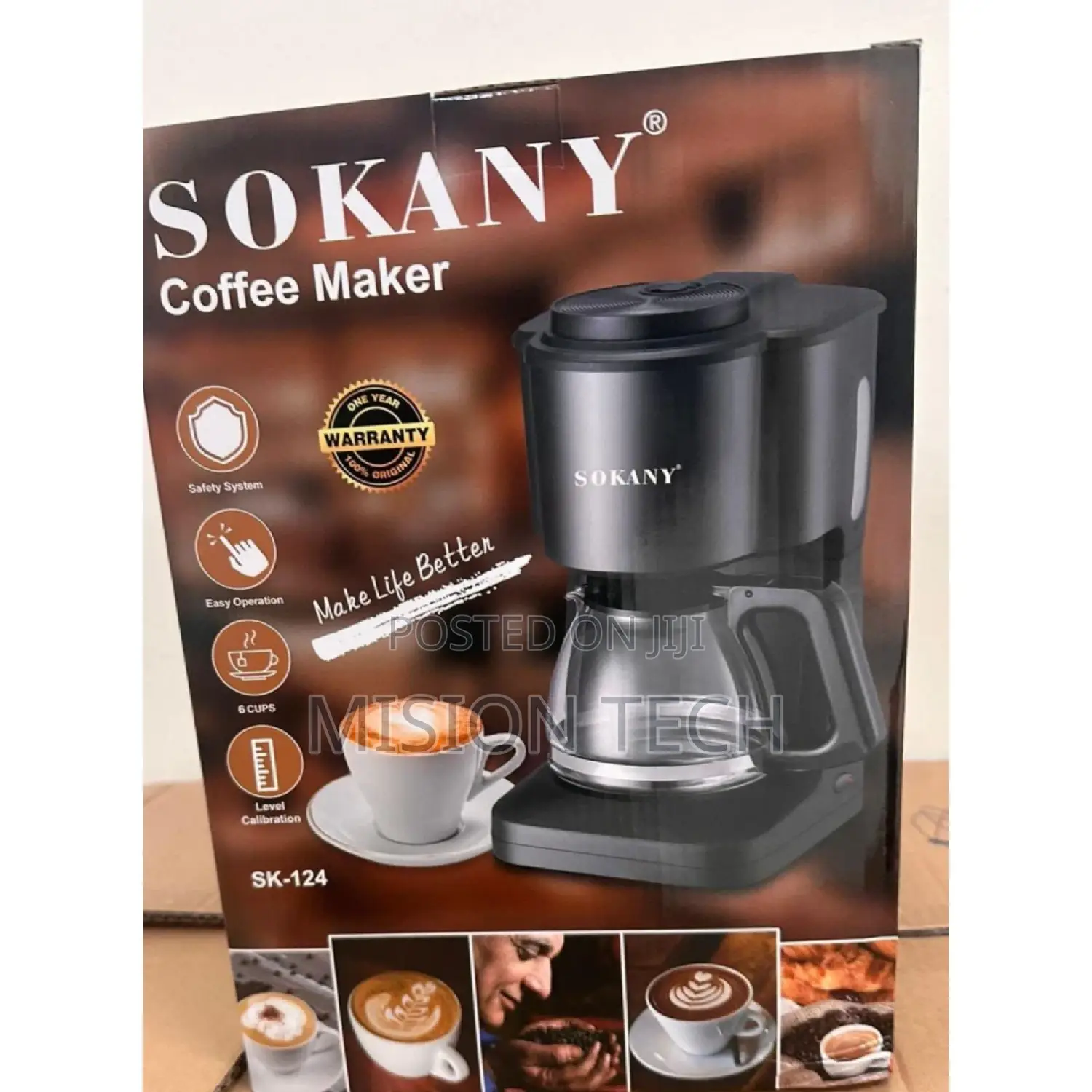 Brand New Sokany Coffee Maker Machine