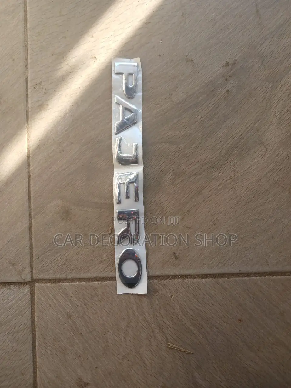 PAJERO Replacement Lettering Badgr