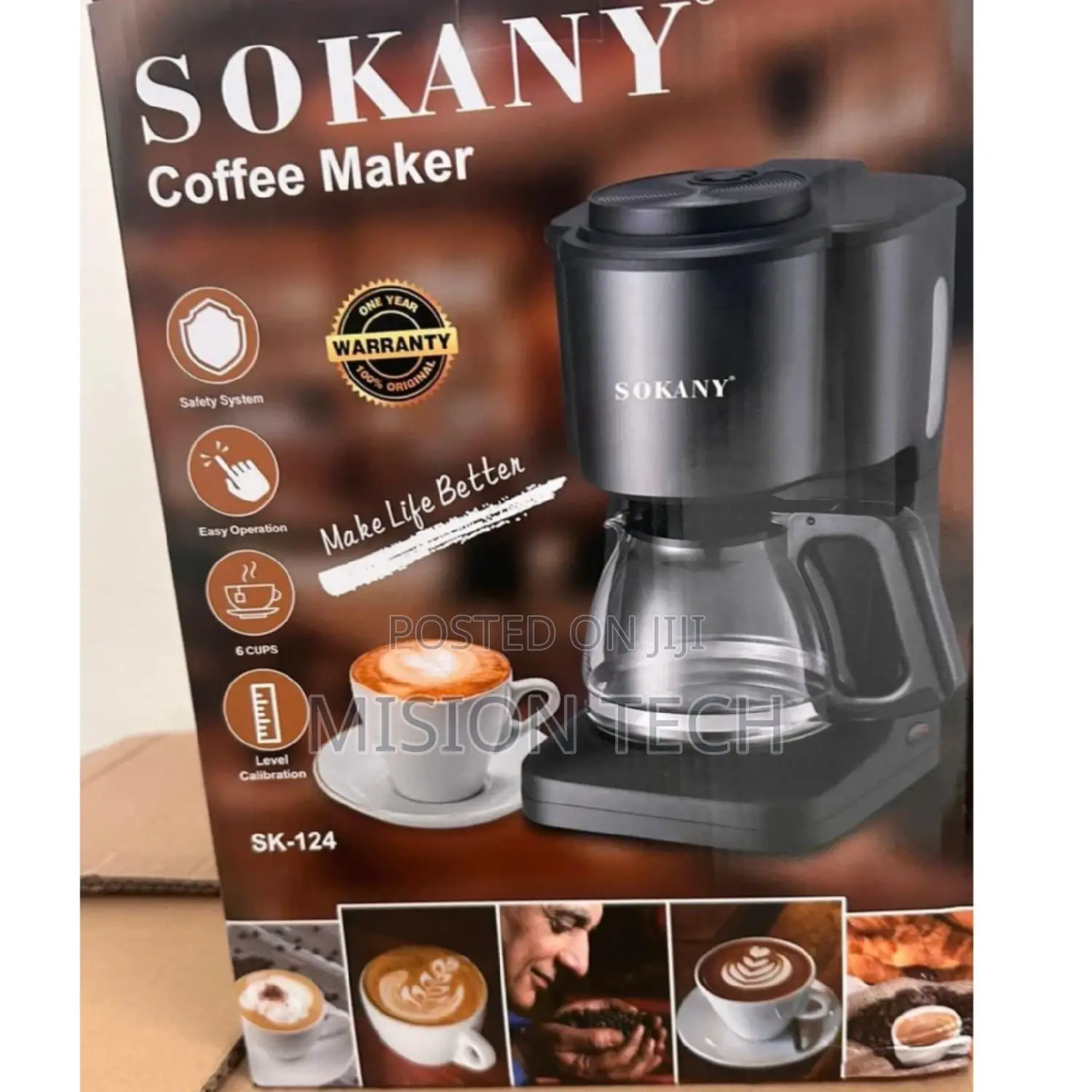 Quality Sokany Coffee Maker Machine