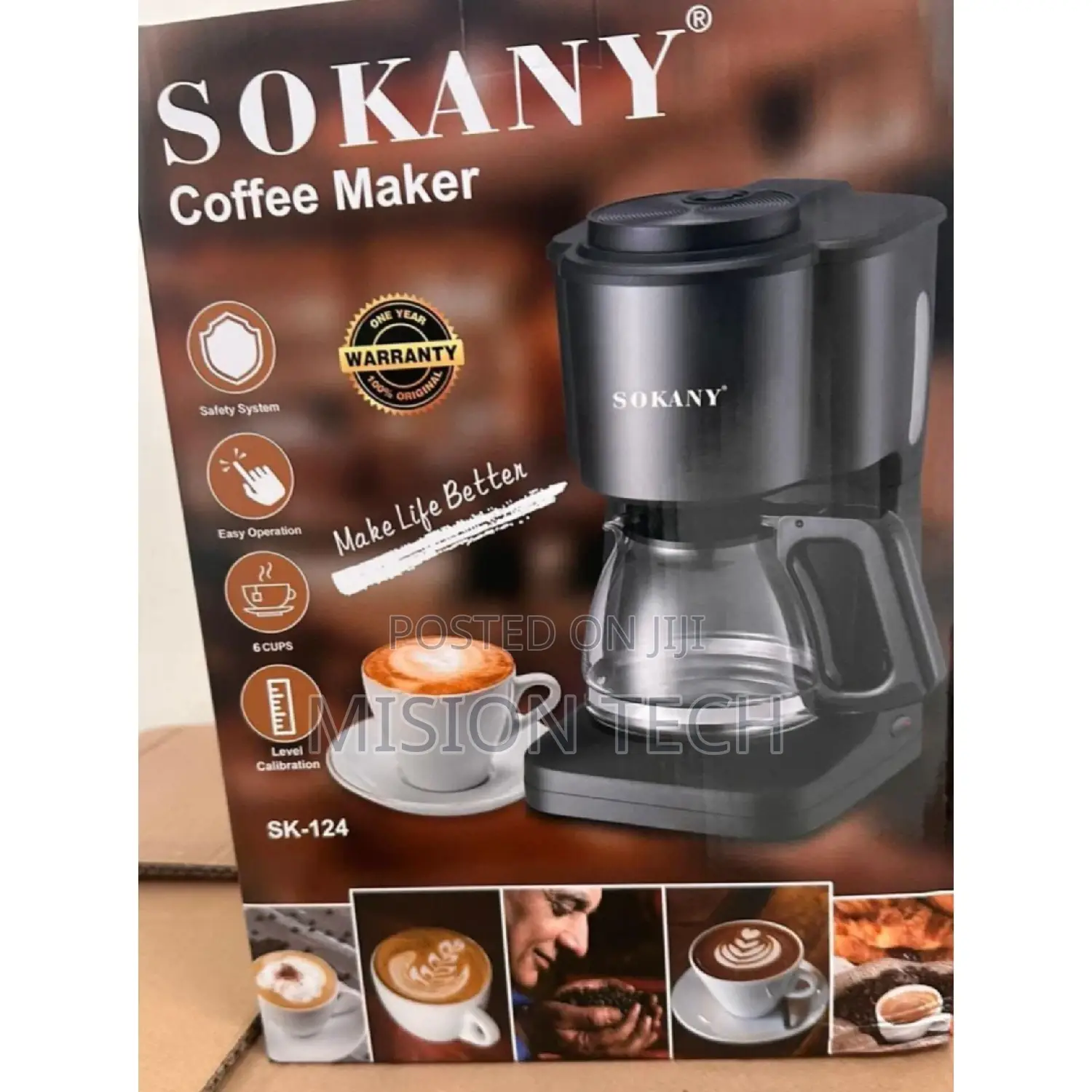 Sokany Automatic Coffee Maker Machine