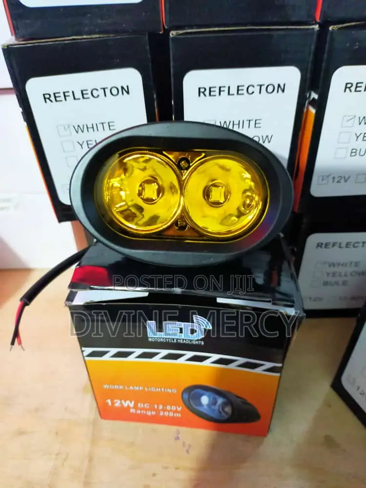 Bumber Fog Lamp Lights Yellow