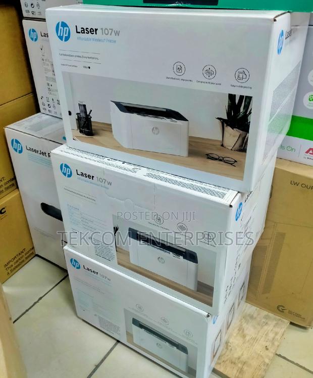 Hp 107w^107w^HP 107w Laser Jet Printer Wireless - main view