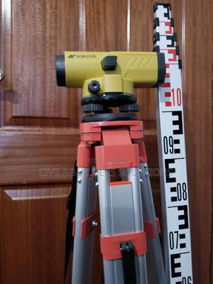 Topcon X24 Dumpy Level (Level Set,Auto Head,Staff Stadia Rod - thumbnail 2