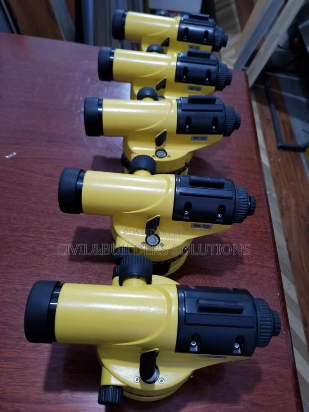 Dumpy Level Earth Works Machine (Head+Staff+Stadia Staff At