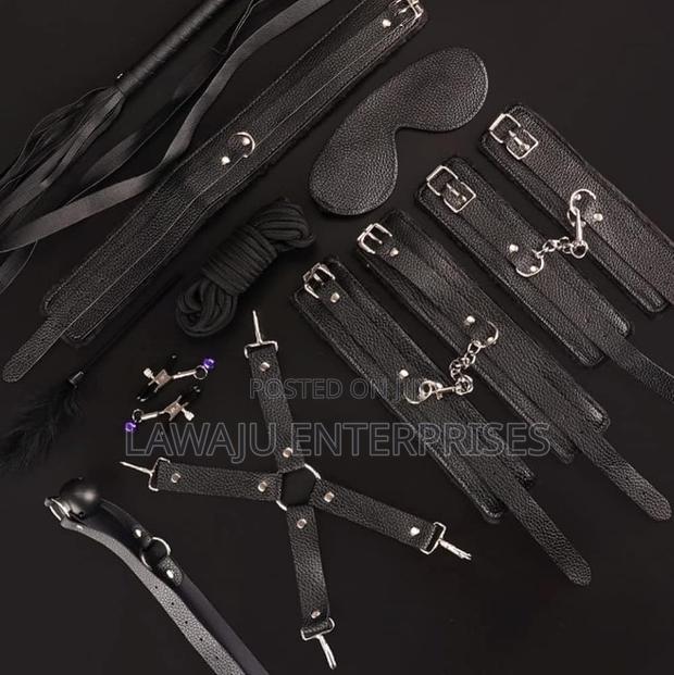 12pcs Black BDSM Set