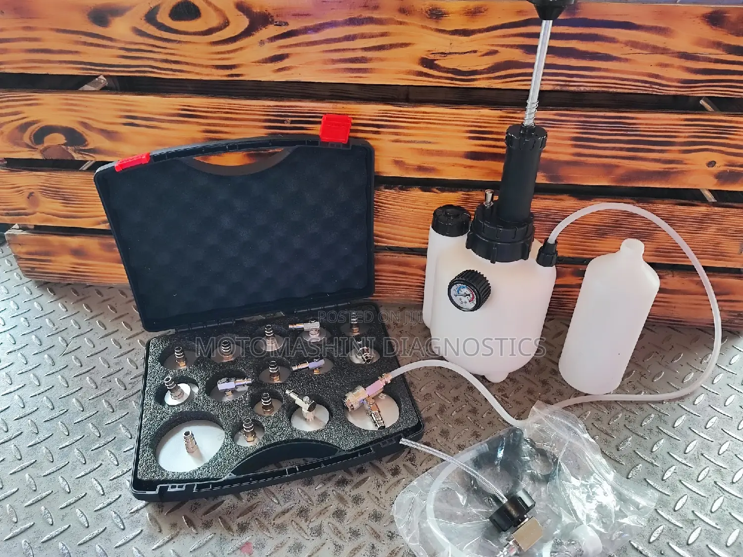 Vehicle Brake Bleeding Brake Fluid Exchanger Hand Pump Kit