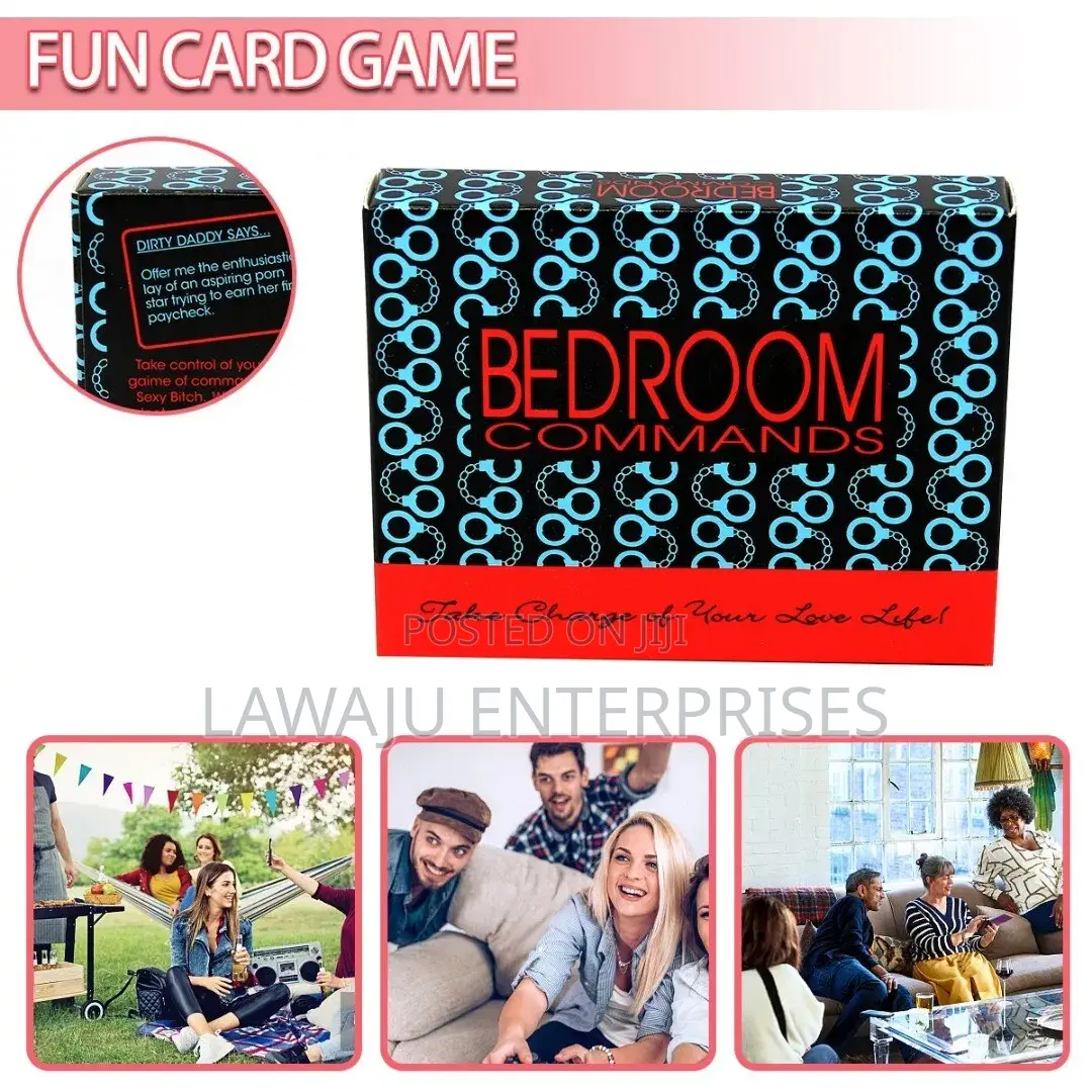 Bedroom Commands Card Game