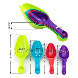 4pc Kitchen Measuring Spoons