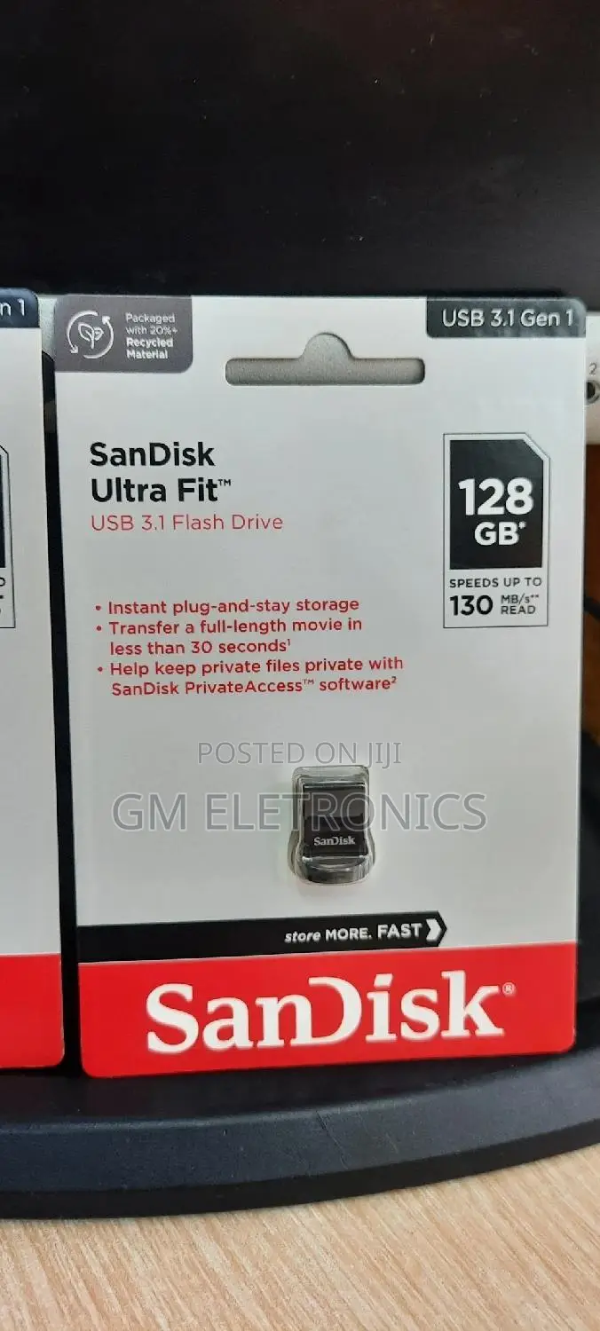 Original 128gb Ultra Fit Usb Flash Drive.