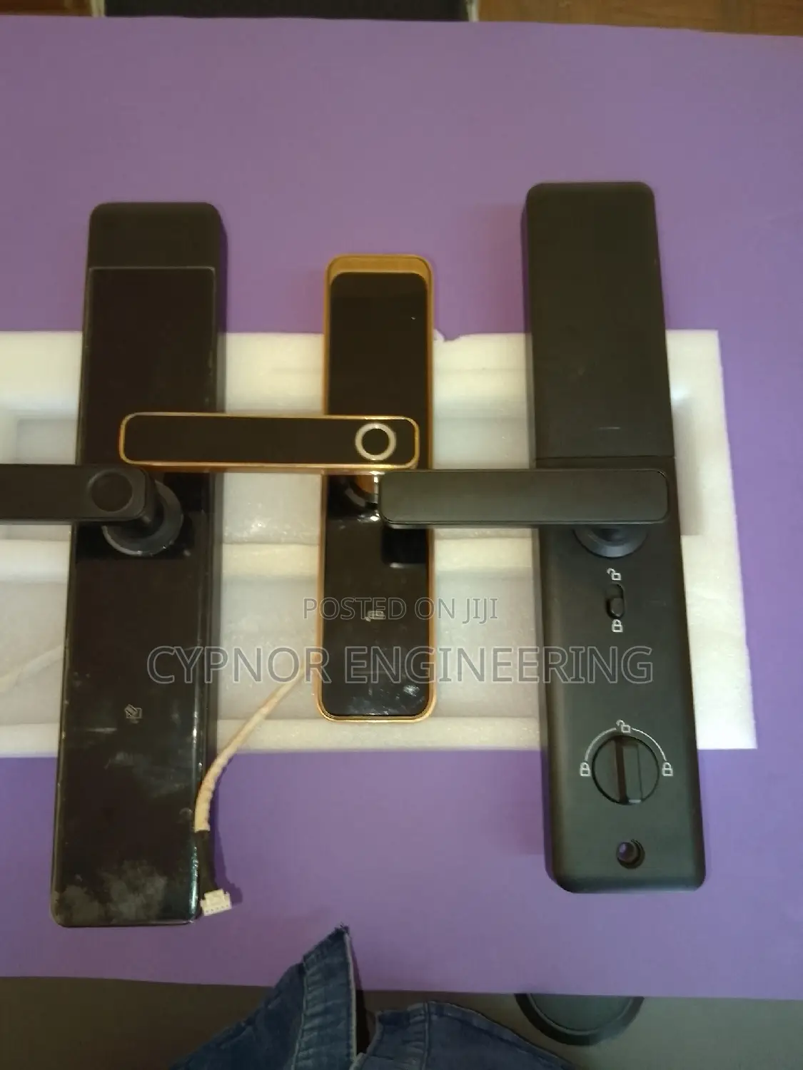 Home Security Reassurance Biometric Modern Doorlocks