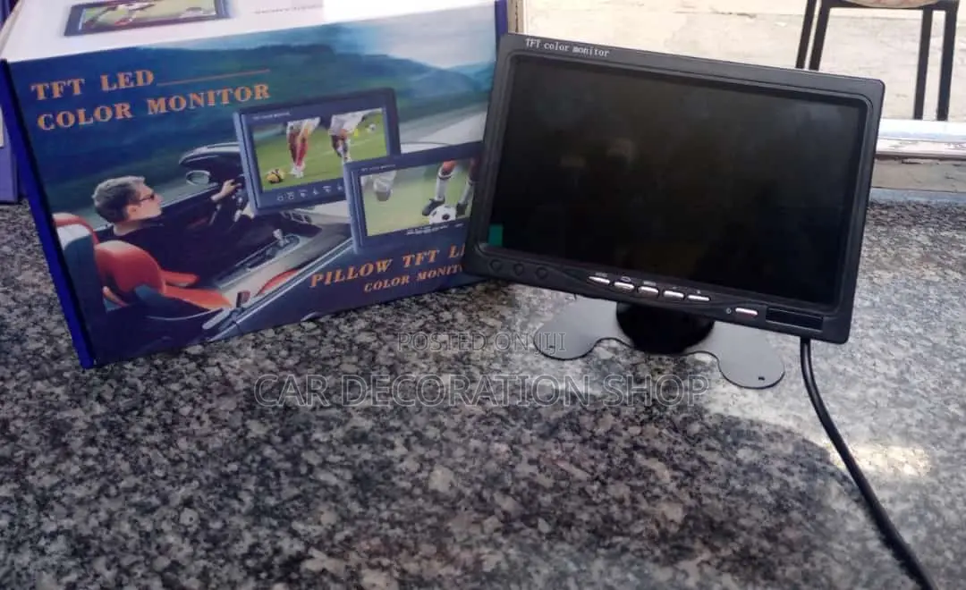Brand New Dashboard Mount 7" TFT Monitor