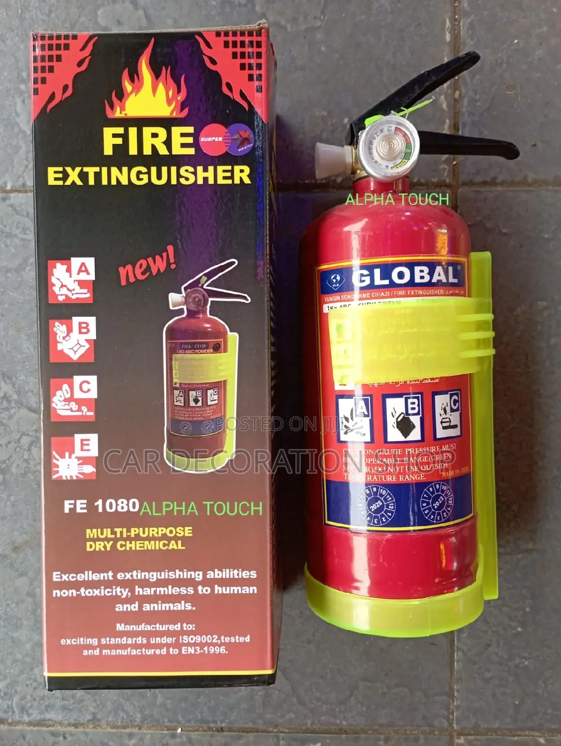 Multipurpose 1kg Dry Powder Fire Extinguisher