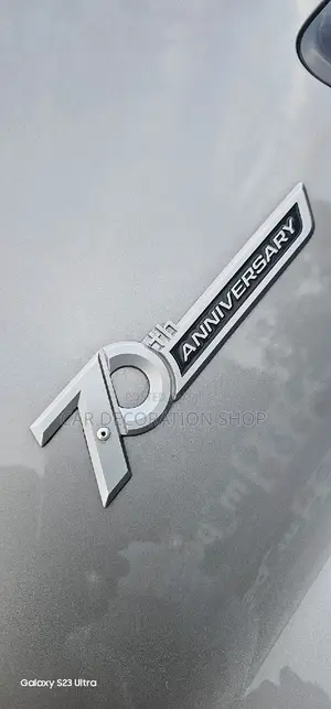 Chrome 70th Anniversary Badge for Prados