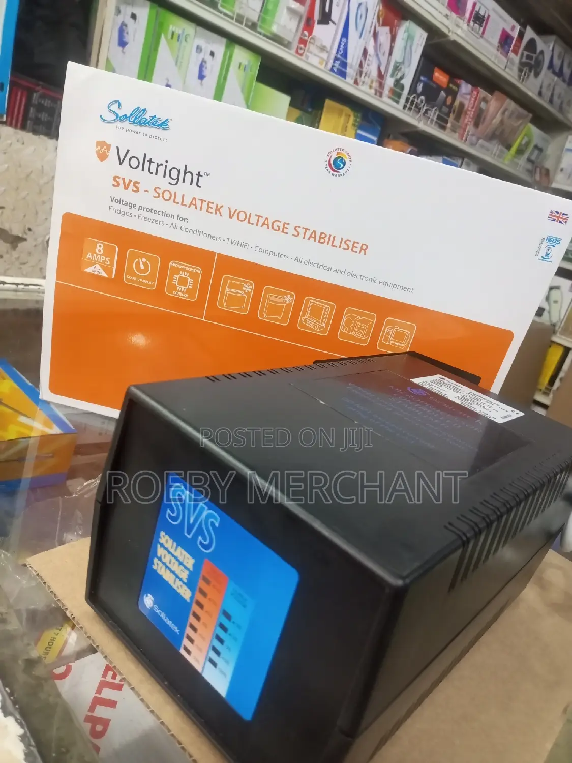 The Sollatek Voltage Stabilizer 2000w