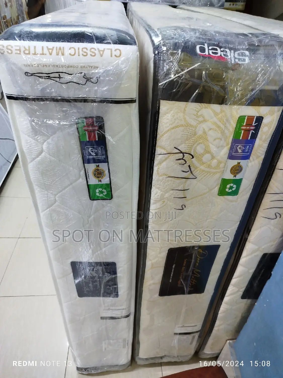5by6 10inch Orthopedic Spring Mattresses + Free Delivery! 