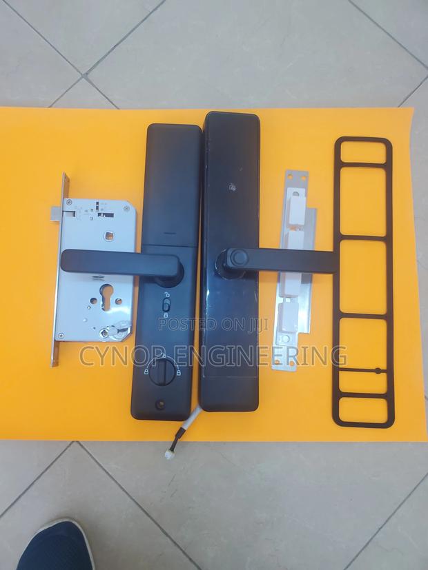 Enhanced Biometric Locks With Passcodes for Wooden Door T - main view