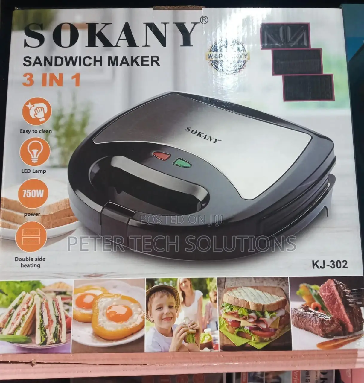 3 in 1 Sandwich Maker Available